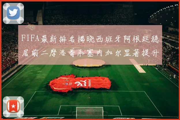 FIFA最新排名揭晓西班牙阿根廷稳居前二摩洛哥和塞内加尔显著提升